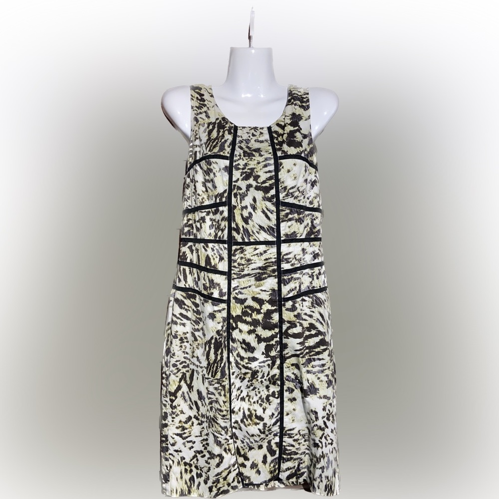 Ann Taylor size 2 leopard print dress